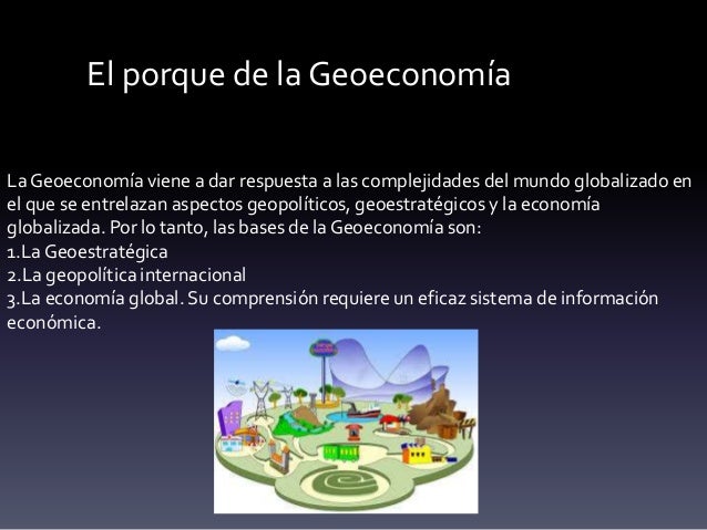 geoeconomia definicion